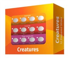 Preparaty pod mikroskop - zivocichy C12