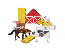 Magnetická stavebnice Magna Tiles Farm Animals 25 dílů
