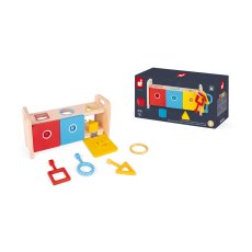 Vkladanie a triedenie s kľúčikmi a zámkami Montessori Janod