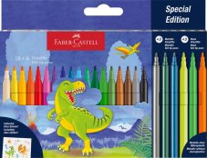 Fixky Faber-Castell  Dino 18+6 Metallic