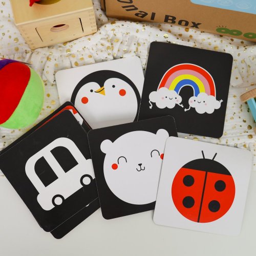 Edukačný box Baby pre deti od 0 do 6 mesiacov