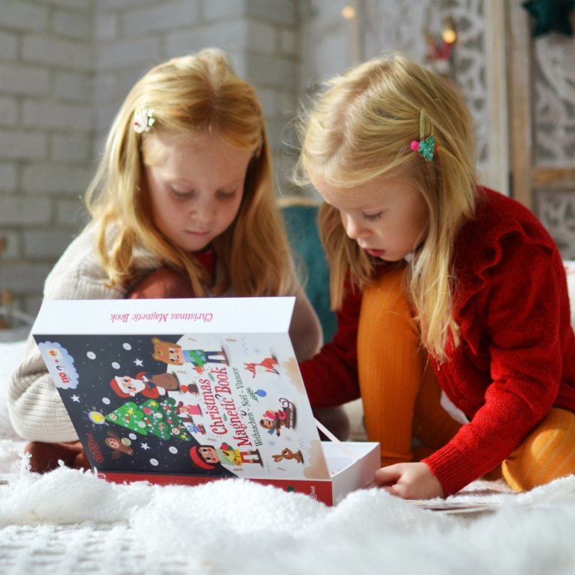 Magnetická kniha Vánoce – Christmas Magnetic Book