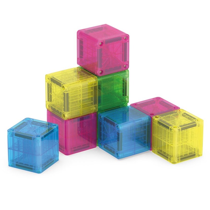 Magnetická stavebnica microMAGS Cubes 9 dielov
