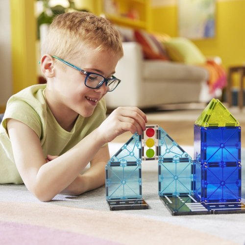 Magnetická stavebnice Magna Tiles Police Patrol 20 dílů