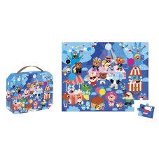 Janod Puzzle v kufříku Party Time 36 ks