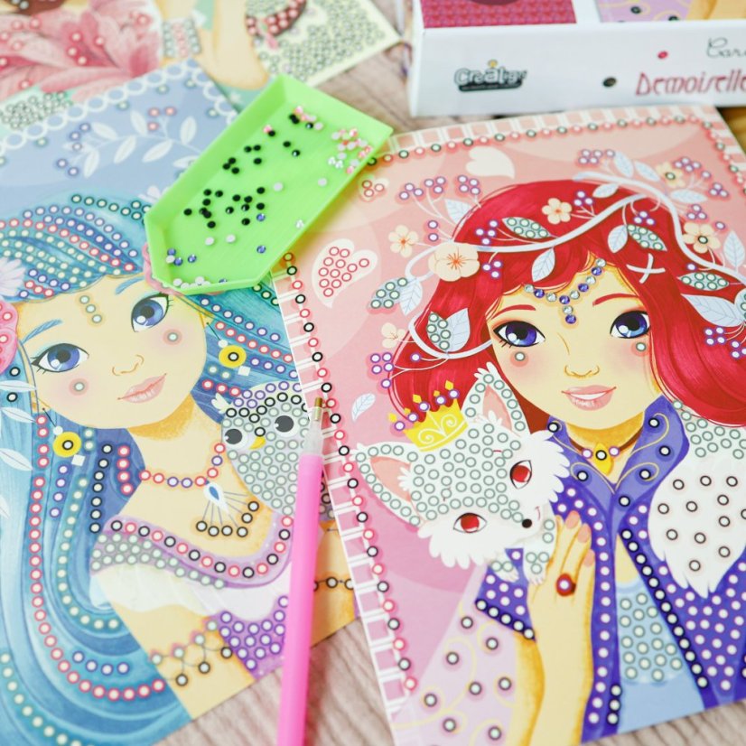 Krativní sada Diamantová mozaika Víly