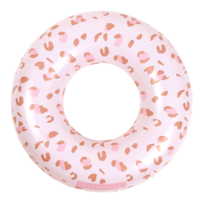 Nafukovací kruh pro děti Old pink Leopard 50 cm