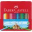 Klasické pastelky Faber Castell  24 farieb v plechu s okienkom