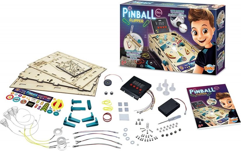 Buki Pinball Flipper - stavebnice herního automatu