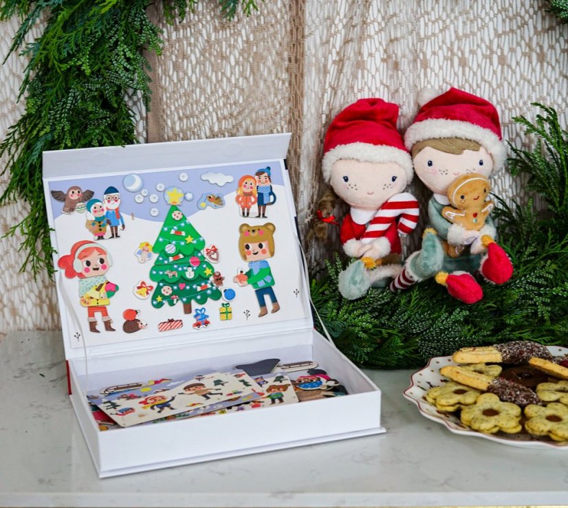 Magnetická kniha Vánoce – Christmas Magnetic Book