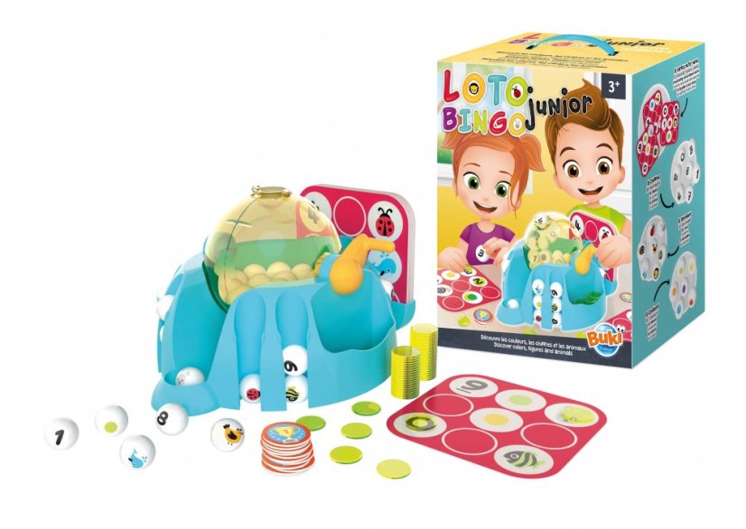 Bingo Junior - poznávání zvierat, barev a čísel