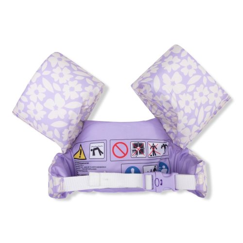 Plávacia vesta s rukávnikmi Florish purple 2–6 rokov
