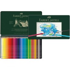Akvarelové pastelky Faber-Castell A. Dürer – sada 36 ks v plechovej krabičke