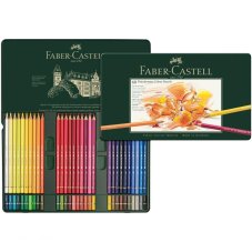 Pastelky Polychromos – Sada 60 umeleckých pasteliek v plechovej kazete