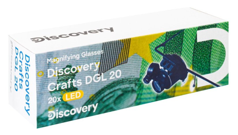 Zväčšovacie okuliare Discovery Crafts DGL 20