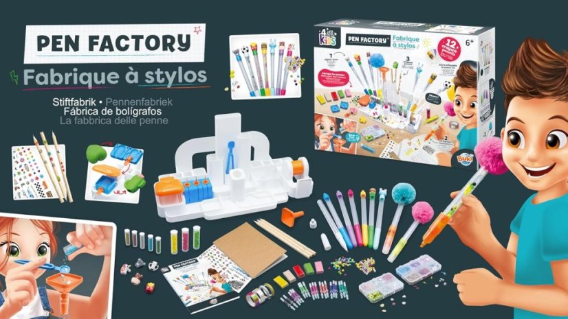 Kreativní sada pro děti - Vyrob si vlastní pera