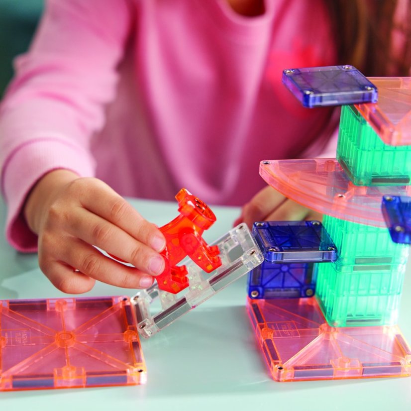 Magnetická stavebnice Magna Tiles Cat Tree 13 dílů