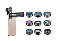 Sada objektivů  10 v1  pro smartphone Levenhuk Kelvin SLS10