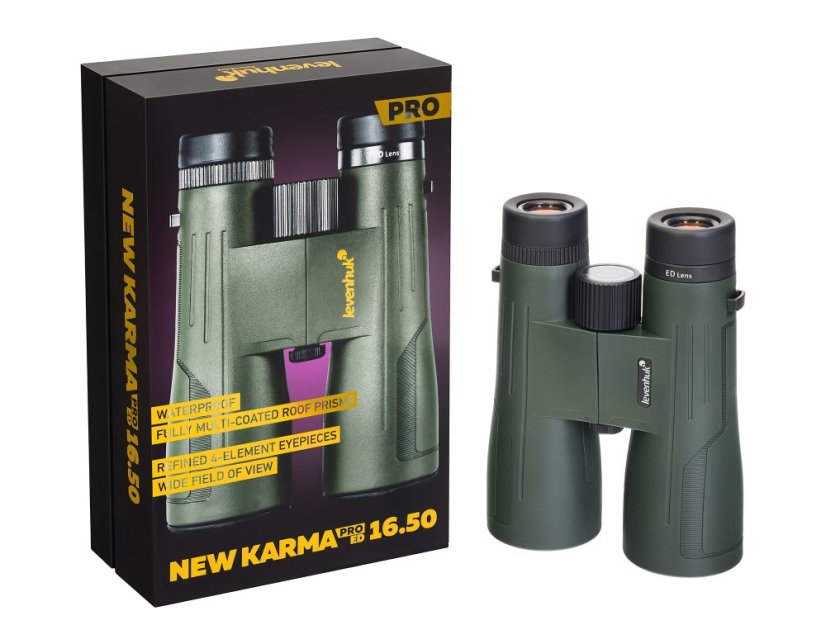 Binokulární dalekohled Levenhuk New Karma PRO ED 16x50