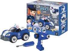 Stavebnica - Policajné auto na diaľkové ovládanie