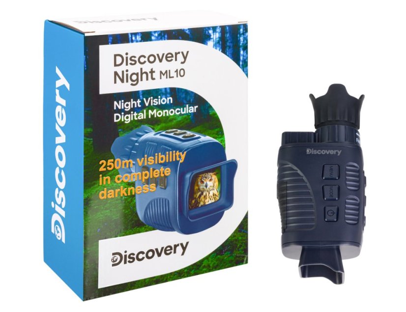 Digitálny ďalekohľad s nočným videním Discovery Night ML10