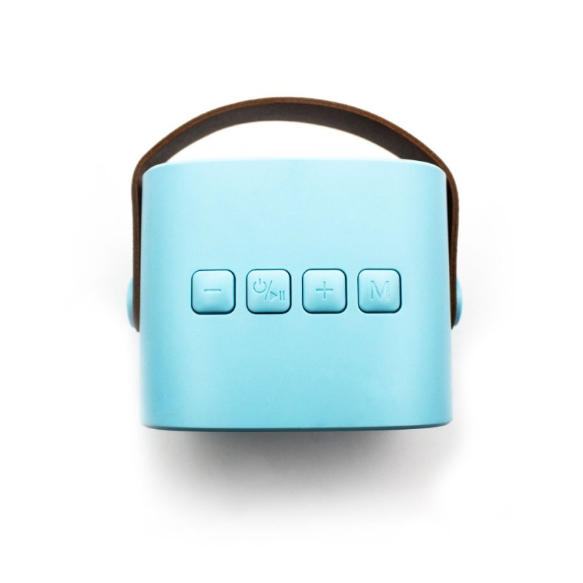 Bluetooth Karaoke set mikrofon a reproduktor Modrý