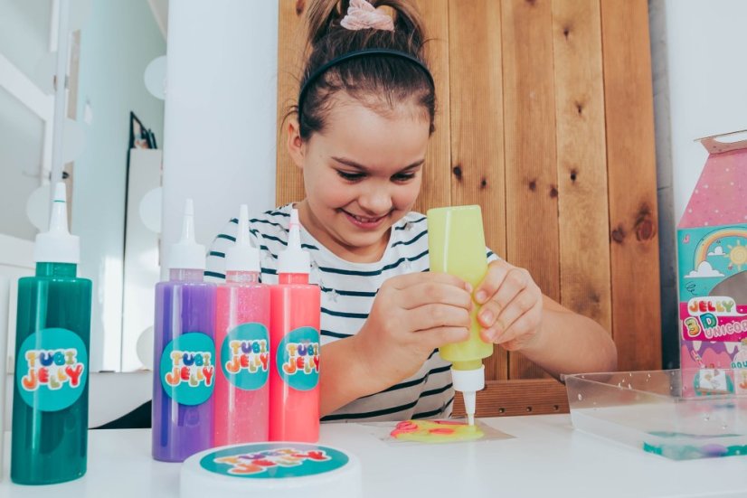 Tubi Jelly Kreativní set s akváriem XL Jednorožec
