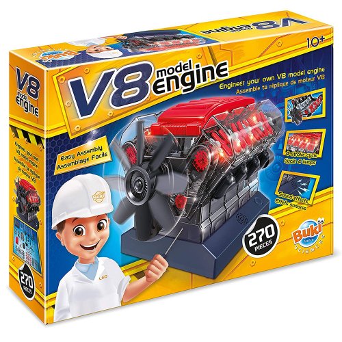 Stavebnica motora V8 - krabica