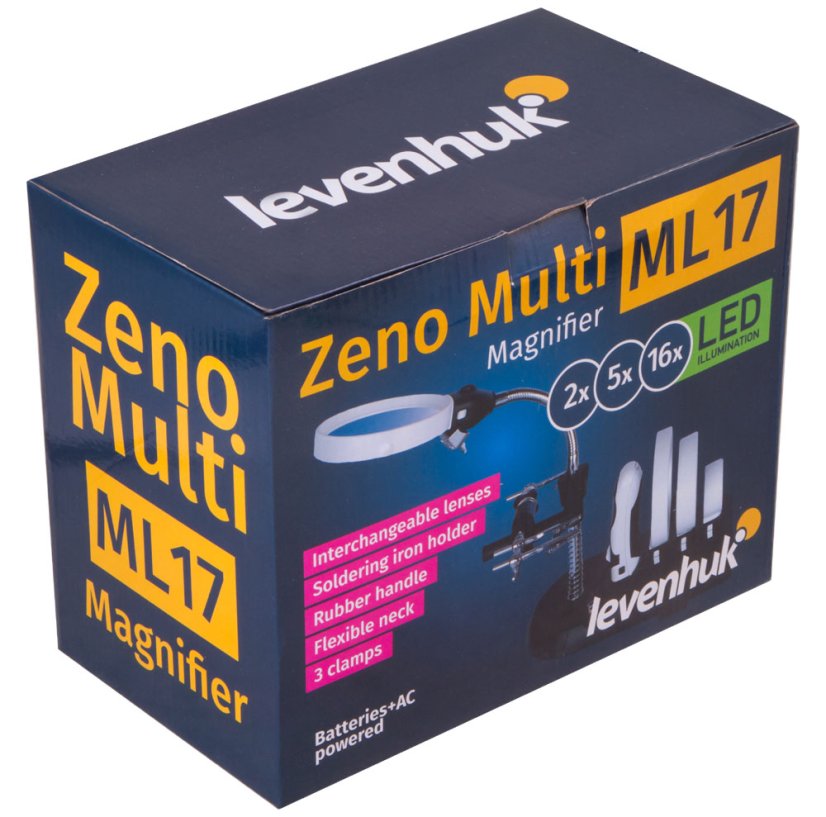 LEVENHUK Zeno Multi ML17- black - balenie