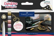 Kreatívne popisovače Goldfaber Creative set Metallic Moments