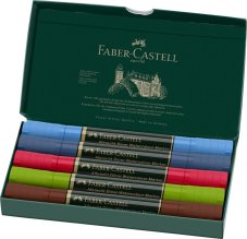Akvarelové popisovače Faber-Castell A. Dürer – 5 farieb Urban Sketching