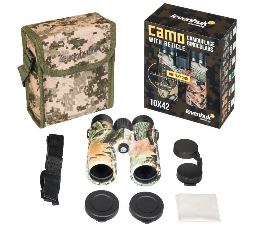 Ďalekohľad Camo 10x42 so zameriavačom (Rind)