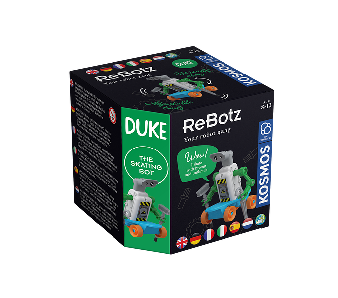 Robot na skateboarde Duke
