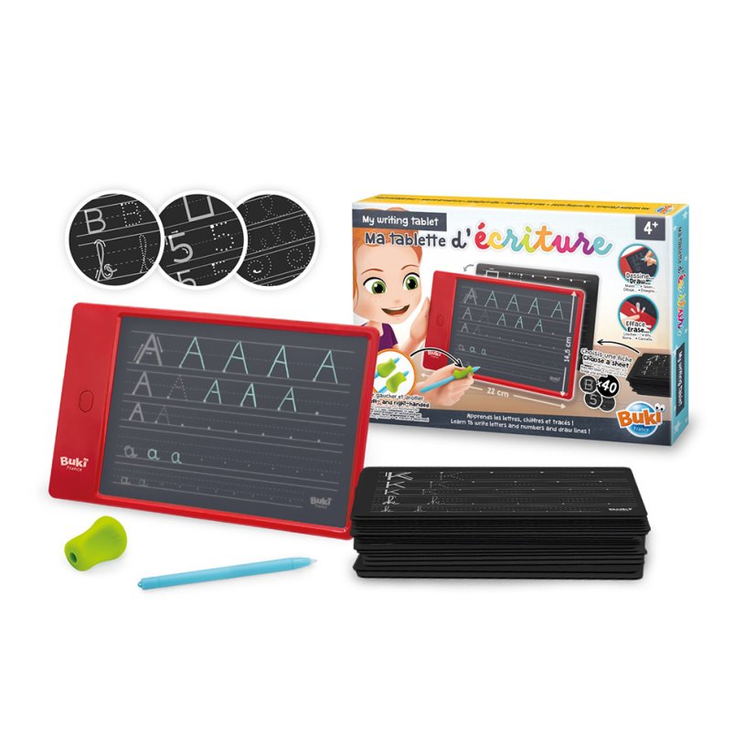 Tablet pre deti na písanie a kreslenie - obsah