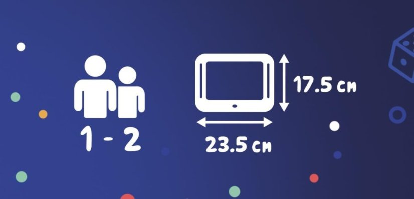 Dětský tablet pro hraní 20 mini her