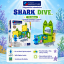 Magnetická stavebnica Shark Dive 13 dielov