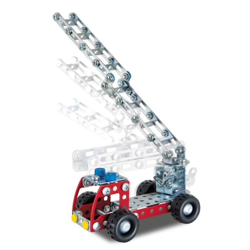 EITECH Požiarnicke auto - kovová stavebnica pre deti