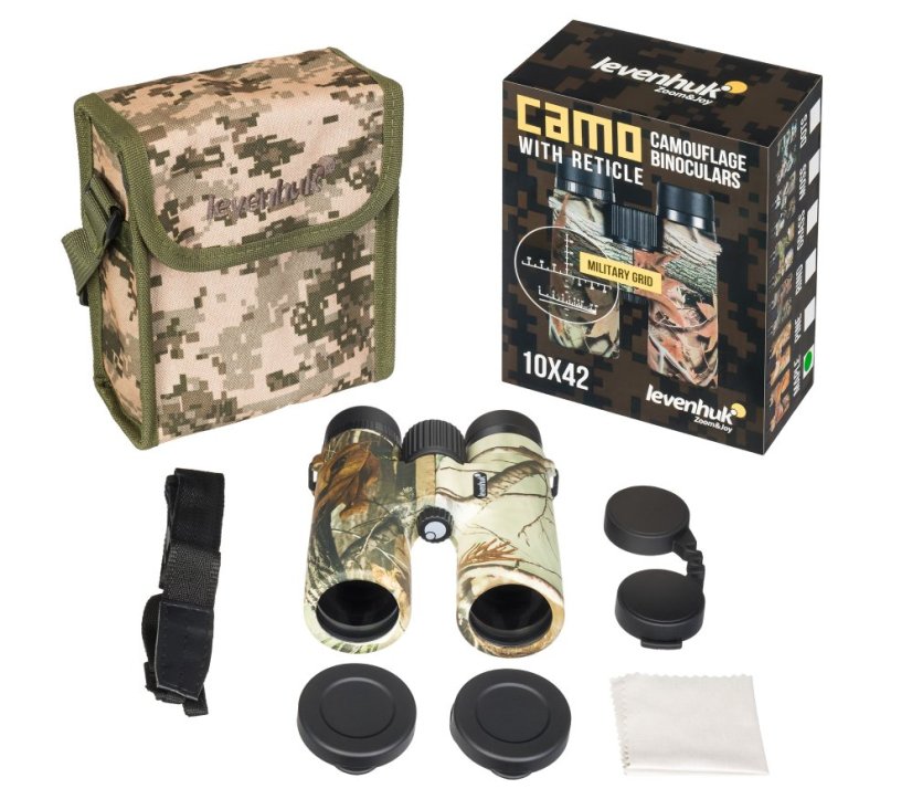 Dalekohled Camo 10x42 se zaměřovačem (Maple)
