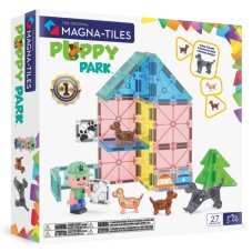 Magnetická stavebnice Magna Tiles Puppy Park 27 dílů