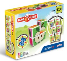 Magicube Fruit - Magnetické kostky Ovoce 4 díly