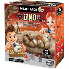 Vykopávky pre deti - Dinosaurie vajca 12 ks