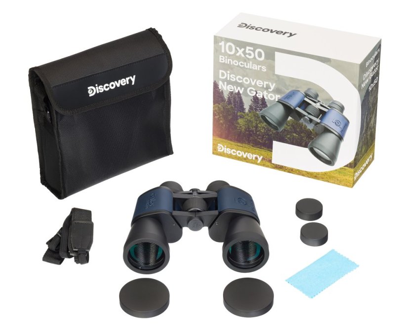 Binokulárny ďalekohľad Levenhuk Discovery New Gator 10x50