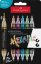 Akrylové popisovače Black Edition Shake&Paint, sada 6 metalických barev