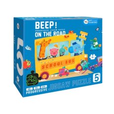 Puzzle Beep! Na cestě 3v1