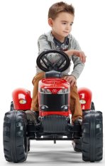 Falk Šlapací traktor 4010AB Massey Ferguson S8740 - červený