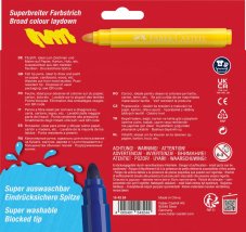 Hrubé fixy pro děti Faber-Castell Jumbo 24 barev