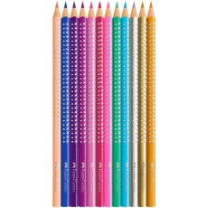 Pastelky Sparkle – set 12 farebných pasteliek v plechovej krabičke