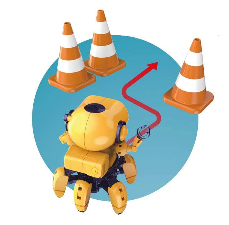 Elektronická stavebnice Robot Tibo