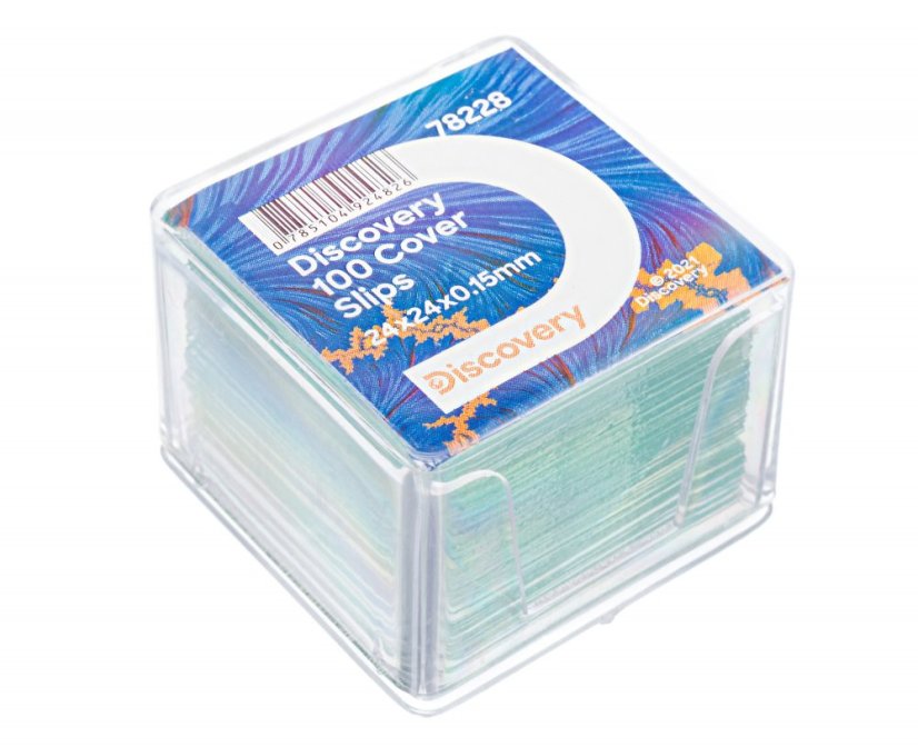 Krycí sklíčka pod mikroskop Discovery 100