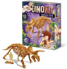 Kostra dinosaura - vykopávky dinosaurů Triceratops